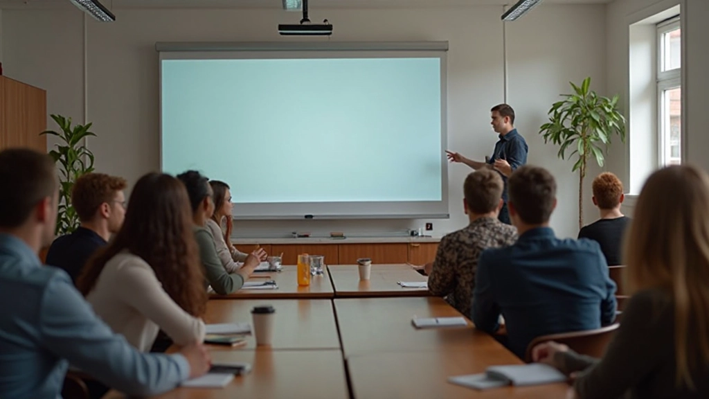 Nederlandse taalles in volle gang met betrokken studenten